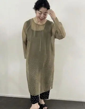 otostyle 시어 오간자 원피스 새상품급 모토마치 제라르