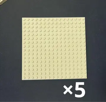 레고 16 x 16 플레이트 탄 5개