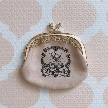 키키라라 리틀트윈스타 가마구치 파우치 골드