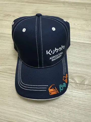 Kubota 농업기계 캡 네이비