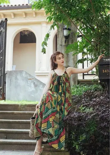 Ameri Vintage LINDA TURKEY ORGANIC DRESS