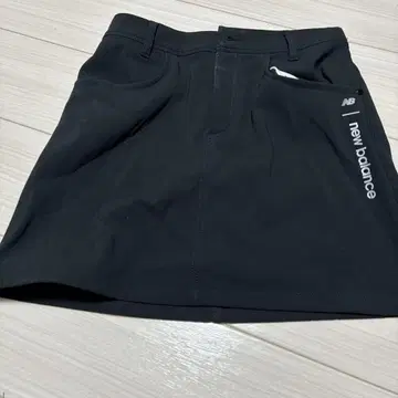 new balance 골프 스커트 블랙