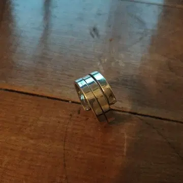 ring-2517 17호 실버 반지 실버 925 2중 디자인