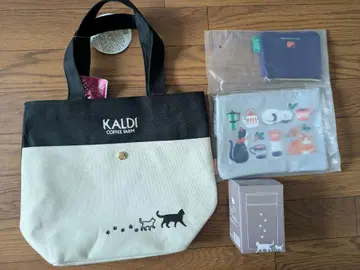 칼디 고양이의 날 백 파우치 보틀