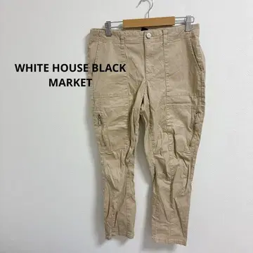 베이지 치노 팬츠 WHITE HOUSE BLACK MARKET 사이즈 6