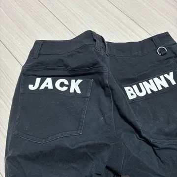 JACK BUNNY 블랙 팬츠 24-05