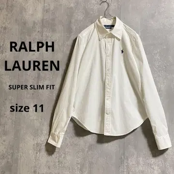 RALPH LAUREN 슈퍼 슬림핏 코튼 셔츠 11호