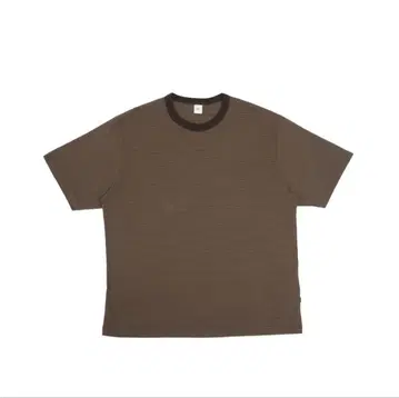 ovy Over Dye Border T-shirts (brown)