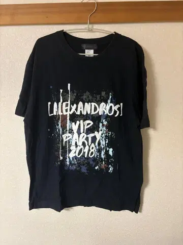 [ALEXANDROS] VIP PARTY 2018 TEE XL