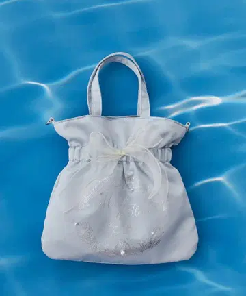 Maison de FLEUR 씨쉘 프린트 리본 2Way 백