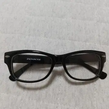 JACKROSE 블랙 검은 뿔테 안경