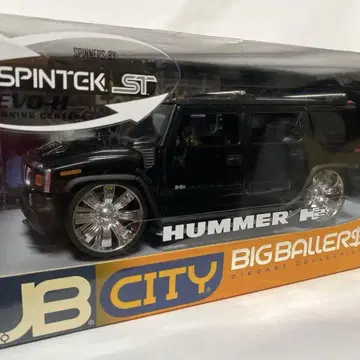 DUB city Hummer H2 더브 시티 허머 H2 블랙 1/18