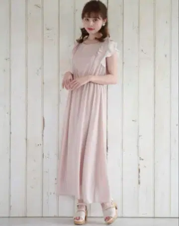MAJESTICLEGON 백 레이스업 맥시 원피스 M 익명 배송