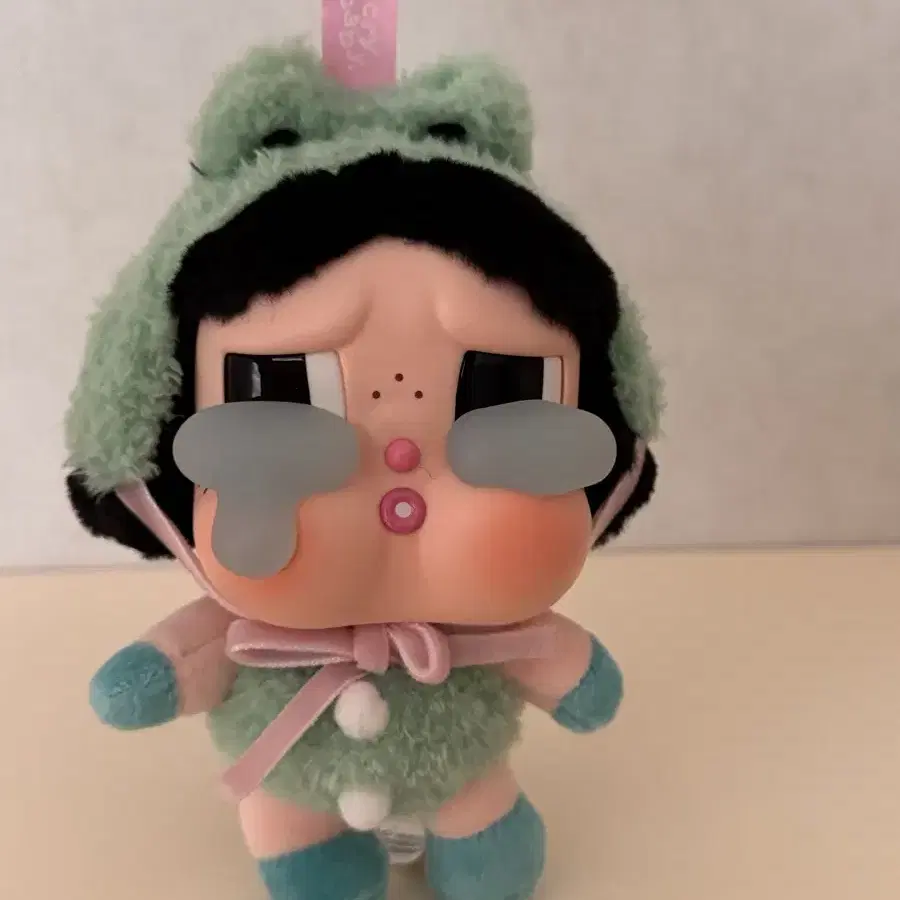 ☆POPMART☆CRYING AGAIN SERIES PLUSH KEYRING WHAT A FROG s-l400.jpg