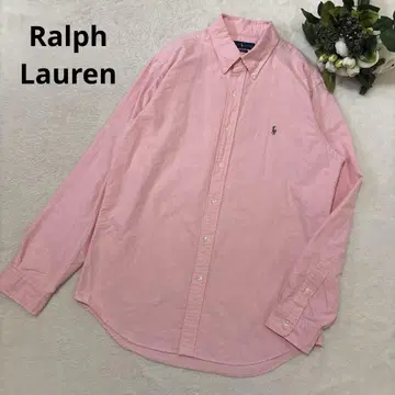 Ralph Lauren 랄프 로렌 핑크 셔츠 자수