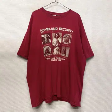 GILDAN 길단 구제 의류 아메리카 원주민 티셔츠