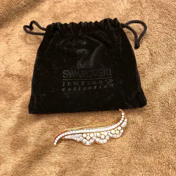 [ SWAROVSKI ] 스와로브스키 브로치 깃털