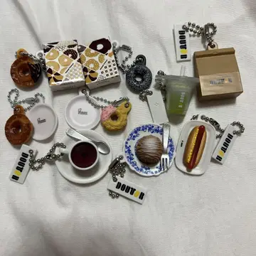 미스도 도토루 키링 세트 가챠가챠
