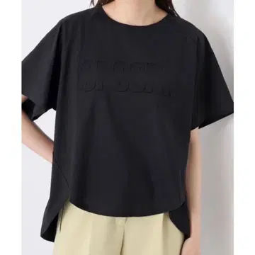 A871 SPOOM holiday 티셔츠 엠보싱 스타일 브랜드