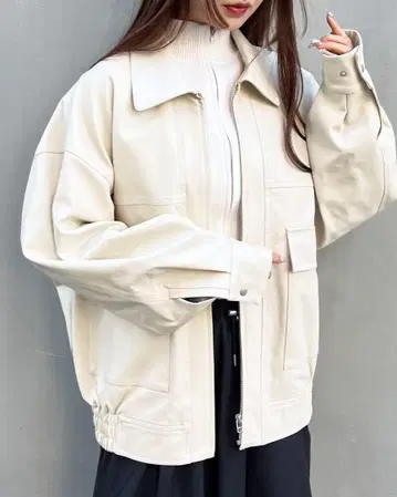 INGNI 가죽 자켓