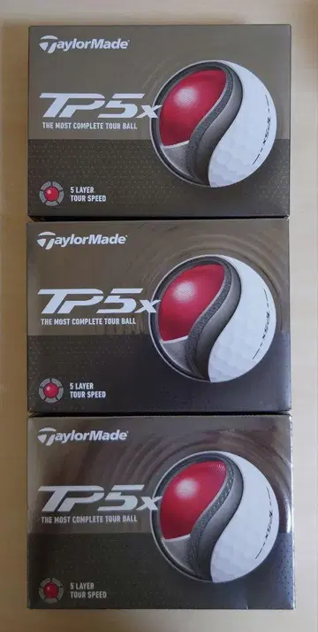 TaylorMade TP5X 골프공 3더즌 세트