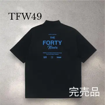 완판템 택 포함 새상품 TFW49 블랙 모크넥 M 2025 신상