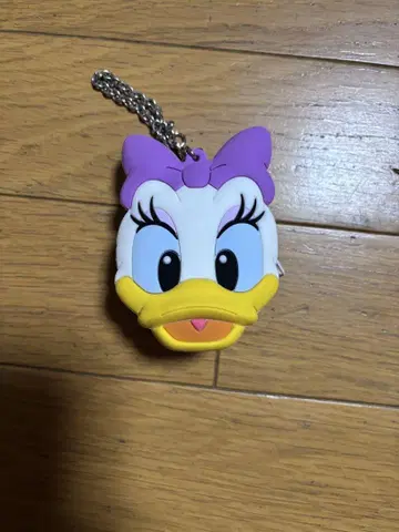 데이지 덕 키링 실리콘제