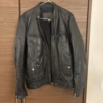 ASOS 블랙 가죽 자켓 XS