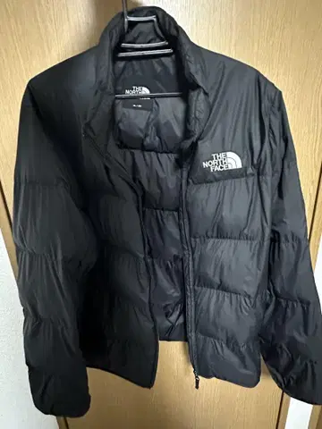 THE NORTH FACE 블랙 다운 자켓 에코 눕시