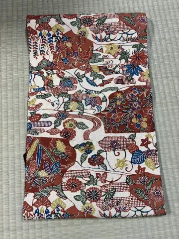 고급 순수 실크 염색 나고야 제작 나고야 오비