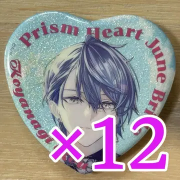 코야나기 로우 June Bride 니지산지 하트형 캔뱃지 12개 2