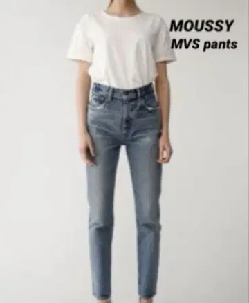 MOUSSY 마우지 MVS 스키니 팬츠 25