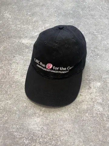 CIBC Run 팀 로고 자수 CAP black
