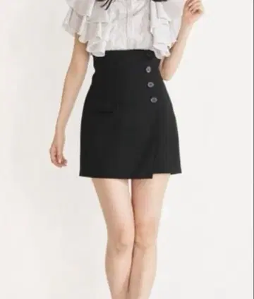 snidel 스나이델 하이웨스트 큐롯 숏팬츠 size0