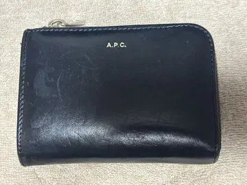 [ A.P.C. ] 반지갑 네이비