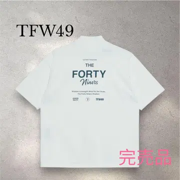 완판템 택 포함 새상품 TFW49 화이트 모크넥 M 2025 신상