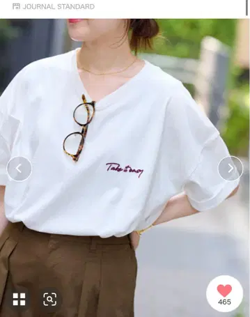 JOURNAL STANDARD 자수 T셔츠