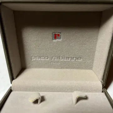 paco rabanne 쥬얼리 박스 회색 빈 박스