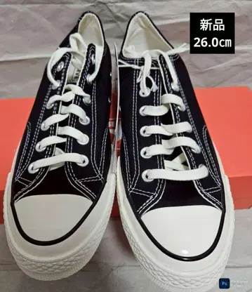 [미사용 새상품] 한국 한정판 로우컷 26.0cm 컨버스