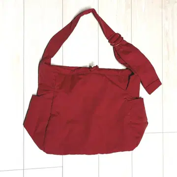 UNIQLO C 소프트 파피 숄더백 빨간색