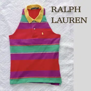 [ 레어 M ] RALPH LAUREN 보더 무늬 상의