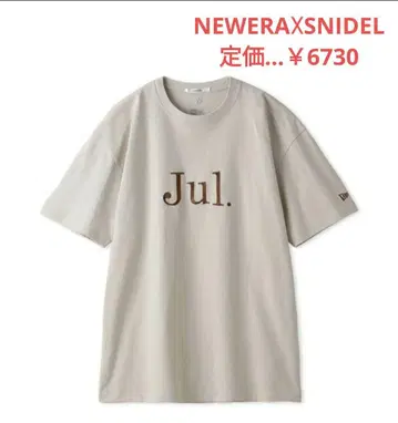 NEWERA SNIDEL 뉴에라 스나이델 오버사이즈 티셔츠