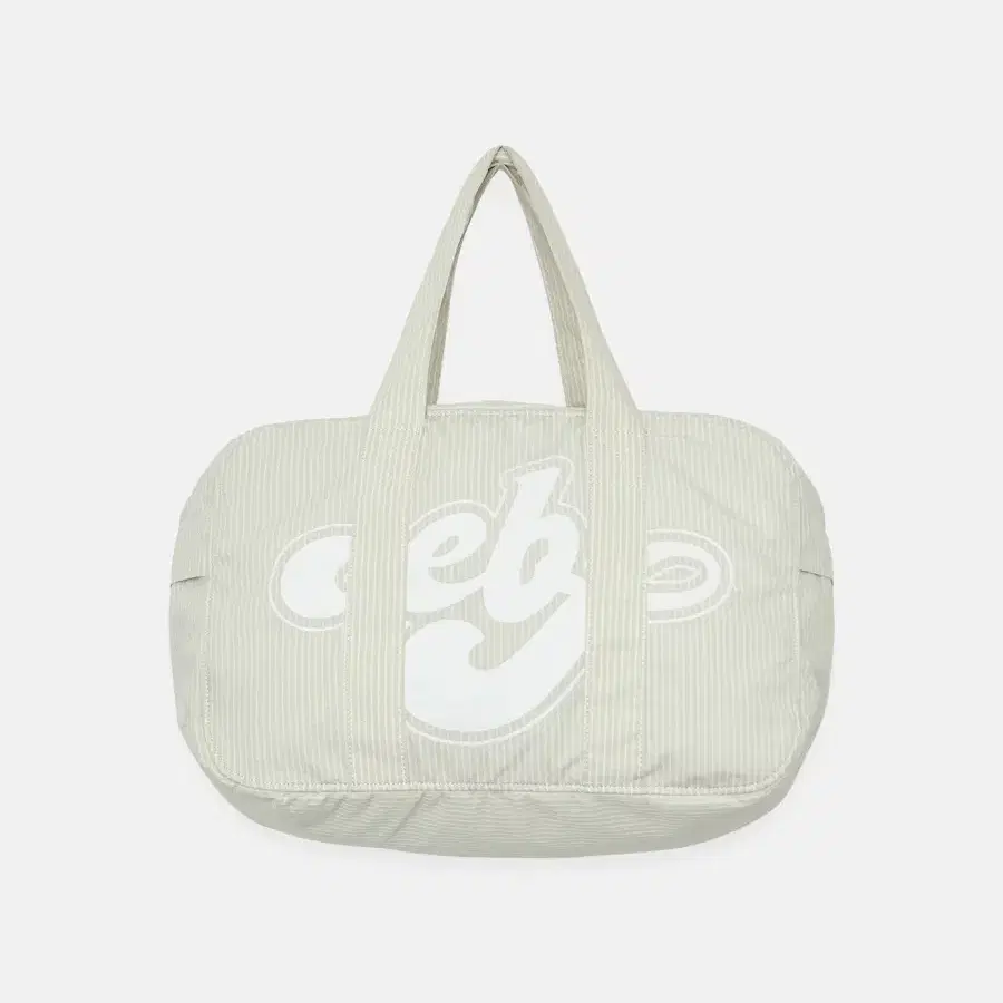 Enzo Blews Surf Logo Check Shoulder Bag (Beige) #엔조블루스