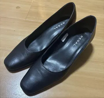 REGAL(리갈) 천연 가죽 펌프스 24.5cm 힐 4~5cm
