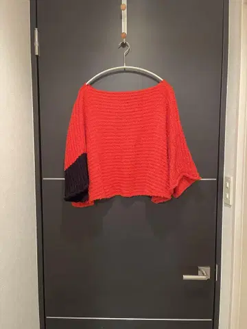 ECKHAUS LATTA 오렌지 5부 소매 니트