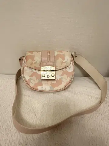 FURLA 핑크 화이트 숄더백