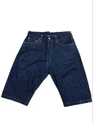 EVISU 데님 숏팬츠 No.3 2001년 34 x 35