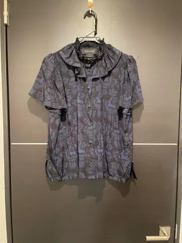 KAREN WALKER 반팔 프릴 셔츠