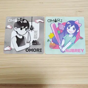 오모리 & 오브리 OMORI 게이머 야키 특전 코스터 GIGO