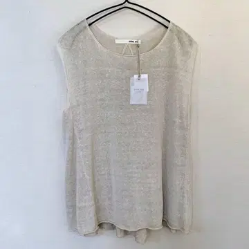 evam eva/linen cupro sleeveless PO